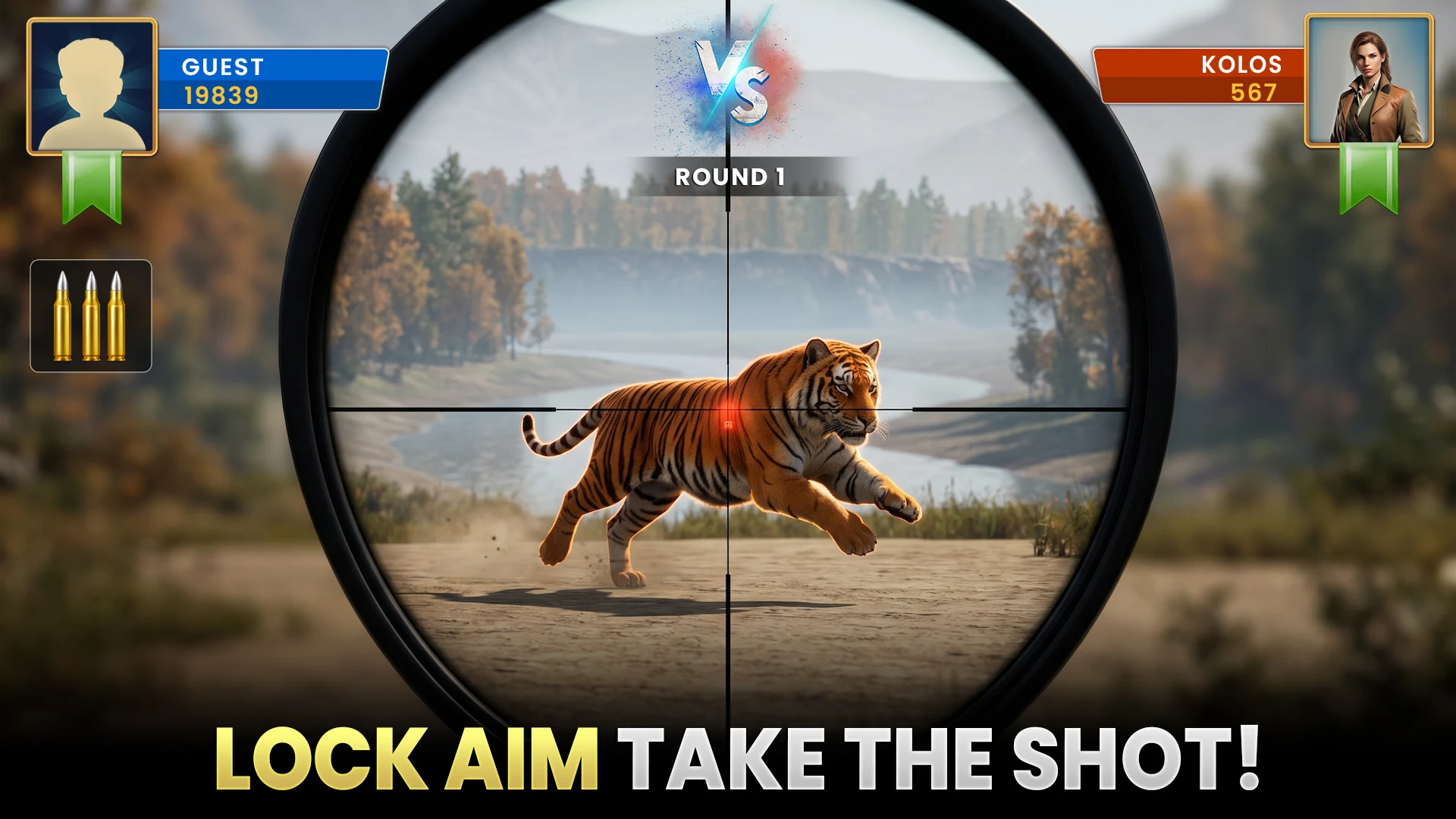 Animal Hunting Sniper PvP Game screenshot