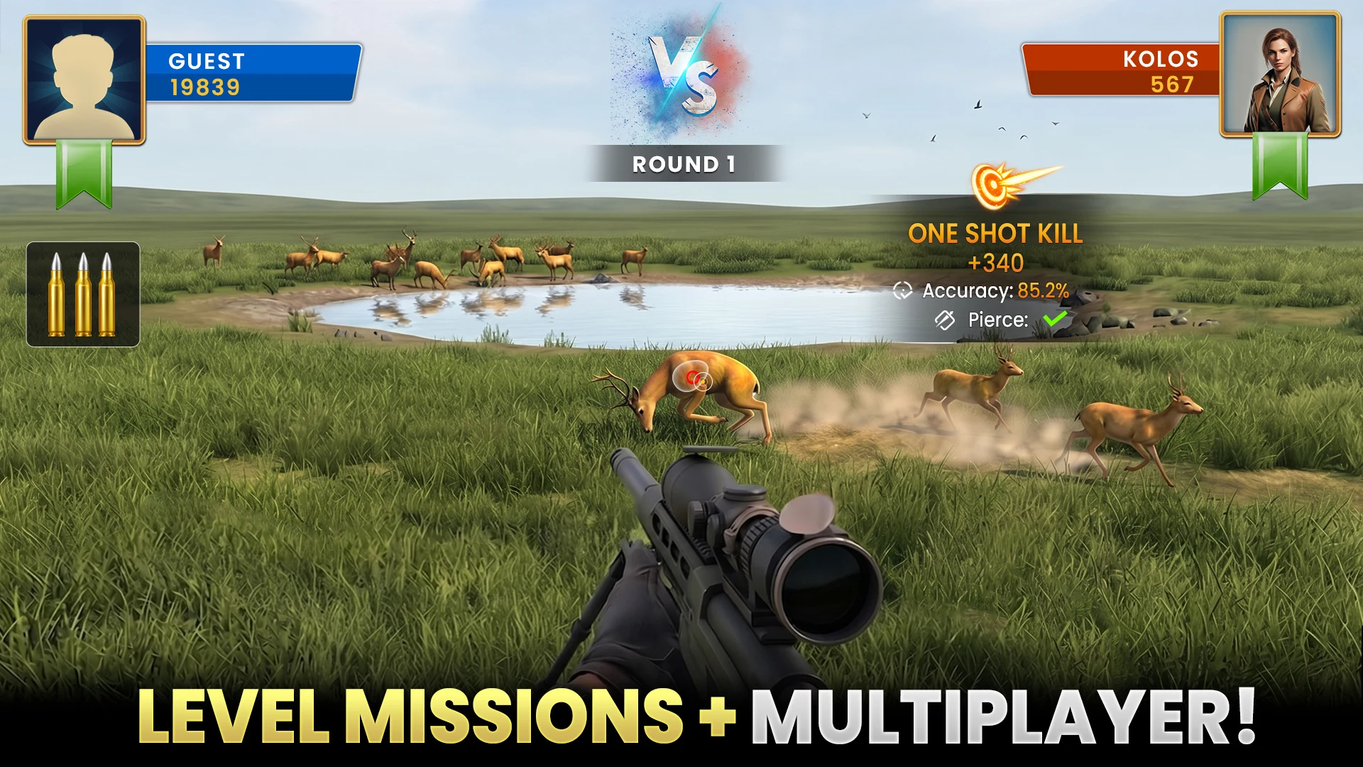 Animal Hunting Sniper PvP Game screenshot